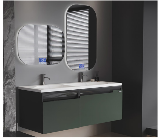 Rectangular mirror with Heater 65mmx50mm