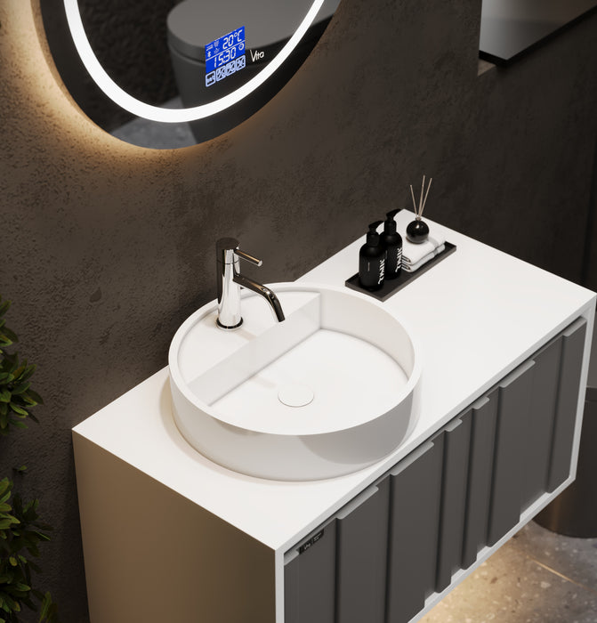 Round mirror with Heater  750mm