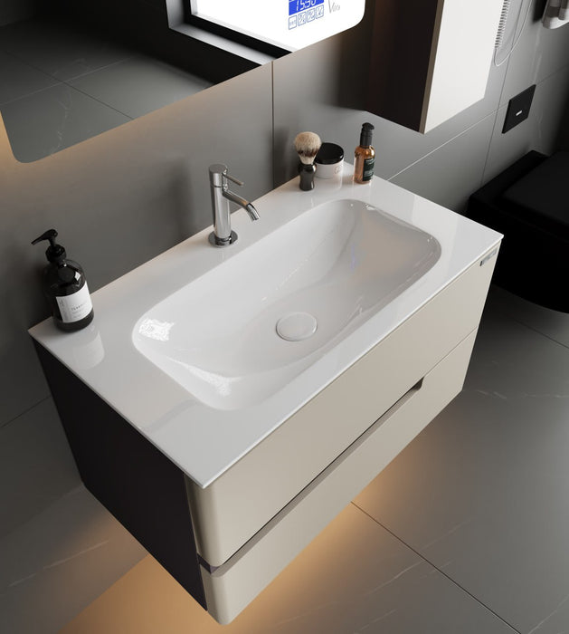 3074,  Vita Vanity (Cabin + Basin+mirro )