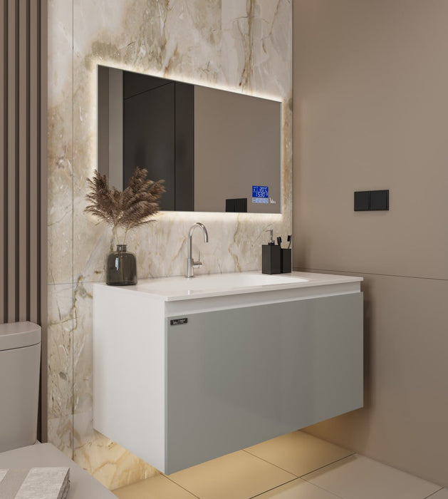 3089,  Vita Vanity(cabin +basin +mirror)