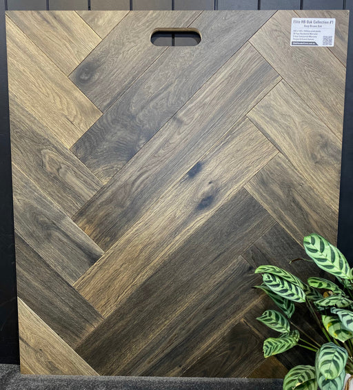 Herringbone Oak Imperial Collection #1: Deep Brown Oak
