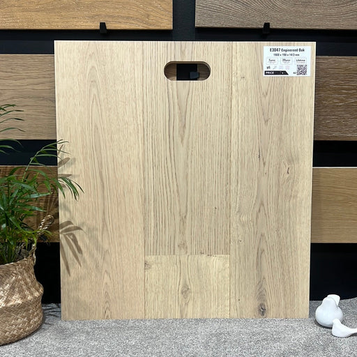 ISE3047 Straight Board Engineered Oak 14/3mm