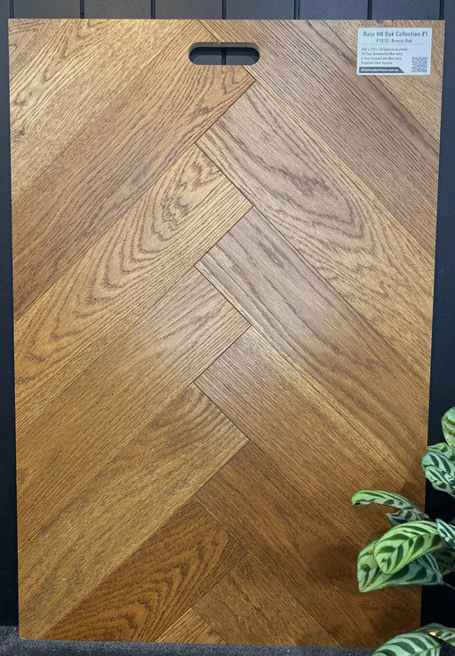 Herringbone Oak Base Collection #1: ISP1010 - Bronze Oak